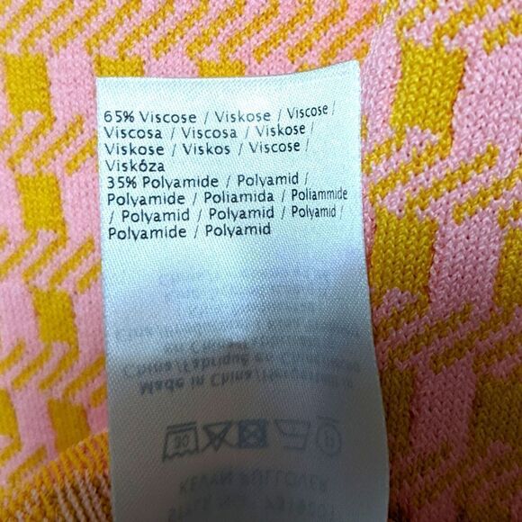 NWT NUMPH Kevyn Checkered Sleeveless Jumper Vest L - Picture 5 of 6